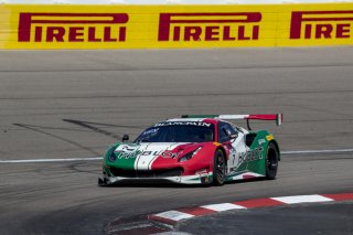 #7 Ferrari 488 GT3, Renger van der Zande, Martin Fuentes, Squadra Corse, Blancpain GT World Challenge  America, Las Vegas, October 2019.
 | Brian Cleary/SRO