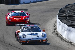 #58 Porsche 911 GT3 R (991) of Patrick Long and Scott Hargrove with Wright Motorsports

2019 Blancpain GT World Challenge America - Las Vegas, Las Vegas NV | Gavin Baker/SRO
