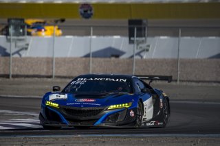 #5 Acura NSX, Till Bechtolsheimer, Marc Miller, Gradient Racing, Blancpain GT World Challenge  America, Las Vegas, October 2019.
 | Brian Cleary/SRO