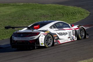 #80 Acura NSX, Martin Barkey, Kyle Marcelli, Racers Edge Motorsports, Blancpain GT World Challenge  America, Las Vegas, October 2019.
 | Brian Cleary/SRO