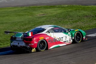 #7 Ferrari 488 GT3, Renger van der Zande, Martin Fuentes, Squadra Corse, Blancpain GT World Challenge  America, Las Vegas, October 2019.
 | Brian Cleary/SRO