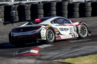 #80 Acura NSX, Martin Barkey, Kyle Marcelli, Racers Edge Motorsports, Blancpain GT World Challenge  America, Las Vegas, October 2019.
 | Brian Cleary/SRO