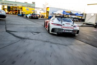 #04 Mercedes AMG GT3, George Kurtz, Colin Braun, DXDT Racing, Blancpain GT World Challenge  America, Las Vegas, October 2019.
 | Brian Cleary/SRO
