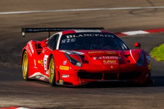 #61 Ferrari 488 GT3 of Miguel Molina and Toni Vilander with R. Ferri Motorsport

2019 Blancpain GT World Challenge America - Las Vegas, Las Vegas NV | Fabian Lagunas/SRO