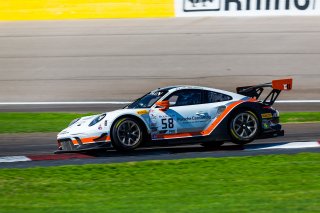 #58 Porsche 911 GT3 R (991) of Patrick Long and Scott Hargrove with Wright Motorsports

2019 Blancpain GT World Challenge America - Las Vegas, Las Vegas NV | Fabian Lagunas/SRO