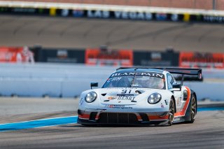 #91 Porsche 911 GT3 R (991) of Anthony Imperato and Matt Campbell with Wright Motorsports

2019 Blancpain GT World Challenge America - Las Vegas, Las Vegas NV | Fabian Lagunas/SRO