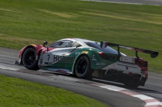 #7 Ferrari 488 GT3, Renger van der Zande, Martin Fuentes, Squadra Corse, Blancpain GT World Challenge  America, Las Vegas, October 2019.
 | Brian Cleary/SRO