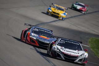 #80 Acura NSX, Martin Barkey, Kyle Marcelli, Racers Edge Motorsports, Blancpain GT World Challenge  America, Las Vegas, October 2019.
 | Brian Cleary/SRO