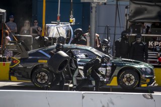 #9 Bentley Continental GT3, Andy Soucek, Alvaro Parente, K-Pax Racing, Blancpain GT World Challenge  America, Las Vegas, October 2019.
 | Brian Cleary/SRO