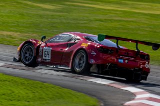 #64 Ferrari 488GT3, Bret Curtis, Alessandro Balzan, Scuderia CorsaBlancpain GT World Challenge  America, Las Vegas, October 2019.
 | Brian Cleary/SRO