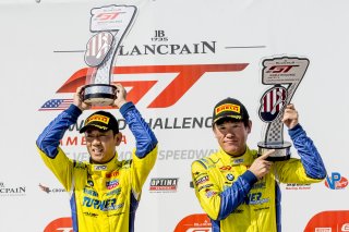 #96 BMW F13 M6 GT3, Naoto Takeda, Takuya Shirasaka, Turner MotorsportBlancpain GT World Challenge  America, Las Vegas, October 2019.
 | Brian Cleary/SRO