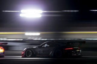 #91 Porsche 911 GT3R (991), Anthony Imperator, Matt Campbell, Wright Motorsports, Blancpain GT World Challenge  America, Las Vegas, October 2019.
 | Brian Cleary/SRO