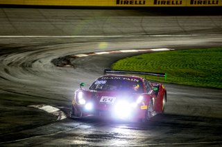#64 Ferrari 488GT3, Bret Curtis, Alessandro Balzan, Scuderia CorsaBlancpain GT World Challenge  America, Las Vegas, October 2019.
 | Brian Cleary/SRO
