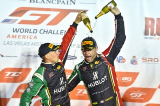 #7 Ferrari 488 GT3 of Martin Fuentes and Renger Van Der Zande with Squadra Corse Garage Italia

2019 Blancpain GT World Challenge America - Las Vegas, Las Vegas NV | Gavin Baker/SRO
