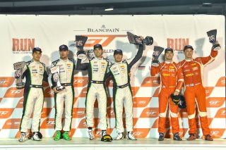 #9 Bentley Continental GT3 of Alvaro Parente and Andy Soucek with K-PAX Racing

Rodrigo Baptista and Maxime Soulet

Miguel Molina  and Toni Vilander

2019 Blancpain GT World Challenge America - Las Vegas, Las Vegas NV | Gavin Baker/SRO
