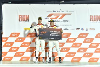 #80 Acura NSX of Martin Barkey and Kyle Marcelli with Racers Edge Motorsports

2019 Blancpain GT World Challenge America - Las Vegas, Las Vegas NV | Gavin Baker/SRO
