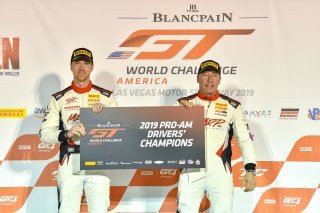 #80 Acura NSX of Martin Barkey and Kyle Marcelli with Racers Edge Motorsports

2019 Blancpain GT World Challenge America - Las Vegas, Las Vegas NV | Gavin Baker/SRO
