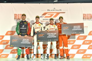 #61 Ferrari 488 GT3 of Toni Vilander with R. Ferri Motorsport

Martin Fuentes

Martin Barkey  and Kyle Marcelli

2019 Blancpain GT World Challenge America - Las Vegas, Las Vegas NV | Gavin Baker/SRO
