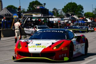#19 Ferrari 488 GT3 of Christopher Cagnazzi and Brian Kaminskey 

VIRginia International Raceway, Alton VA | Gavin Baker/SRO
