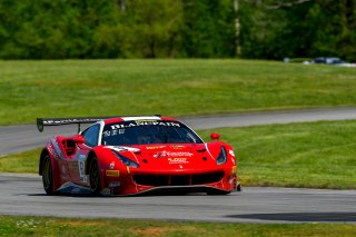 #61 Ferrari 488 GT3 of Miguel Molina and Toni Vilander 

VIRginia International Raceway, Alton VA | Gavin Baker/SRO
