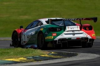 #7 Ferrari 488 GT3 of Martin Fuentes and Caeser Bacarella 

VIRginia International Raceway, Alton VA | Gavin Baker/SRO
