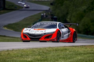 #43, Acura NSX, Bret Curtis and Dane Cameron, GT SprintX, VIRginia International Raceway, Alton VA
 | Brian Cleary/SRO
