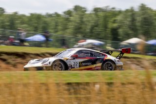 #22, Porsche 911 GT3 R (991), Michael De Quesada and Daniel Morad, GT SprintX, VIRginia International Raceway, Alton VA
 | Brian Cleary/SRO
