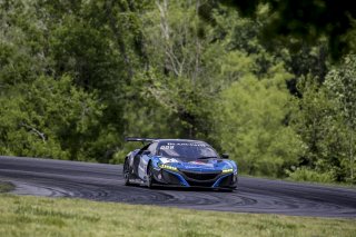 #5, Acura NSX, Ryan Eversley and Till Bechtolsheimer, GT SprintX, VIRginia International Raceway, Alton VA
 | Brian Cleary/SRO
