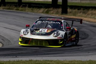 #22, Porsche 911 GT3 R (991), Michael De Quesada and Daniel Morad, GT SprintX, VIRginia International Raceway, Alton VA
 | Brian Cleary/SRO
