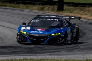 #5, Acura NSX, Ryan Eversley and Till Bechtolsheimer, GT SprintX, VIRginia International Raceway, Alton VA
 | Brian Cleary/SRO
