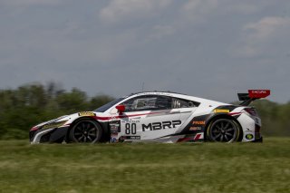 #80, Acura NSX, Martin Barkey and Kyle Marcelli, GT SprintX, VIRginia International Raceway, Alton VA
 | Brian Cleary/SRO
