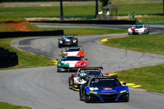 #5, Acura NSX, Ryan Eversley and Till Bechtolsheimer | &copy; 2019 Gavin Baker