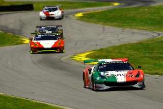 #7, Ferrari 488 GT3, Martin Fuentes and Caeser Bacarella | © 2019 Gavin Baker