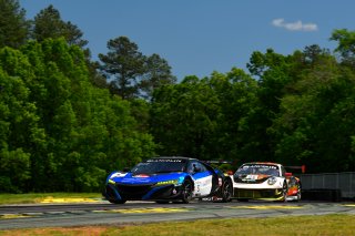 #5, Acura NSX, Ryan Eversley and Till Bechtolsheimer | &copy; 2019 Gavin Baker
