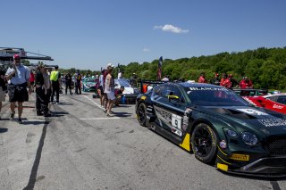 #9, Bentley Continental GT3, Alvaro Parente and Andy Soucek, GT SprintX, VIRginia International Raceway, Alton VA
 | Brian Cleary/SRO
