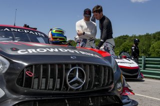 #04, Mercedes-AMG GT3, George Kurtz and Colin Braun, GT SprintX, VIRginia International Raceway, Alton VA
 | Brian Cleary/SRO
