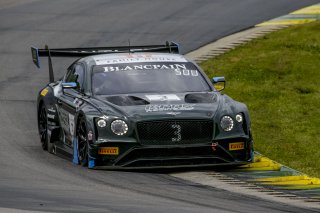 #3 Bentley Continental GT3 of Rodrigo Baptista and Maxime Soulet 

VIRginia International Raceway, Alton VA                     | SRO Motorsports Group