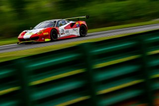 #19 Ferrari 488 GT3 of Christopher Cagnazzi and Brian Kaminskey 

VIRginia International Raceway, Alton VA | Gavin Baker/SRO

