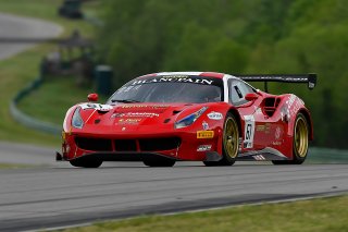 #61 Ferrari 488 GT3 of Miguel Molina and Toni Vilander 

VIRginia International Raceway, Alton VA | Gavin Baker/SRO
