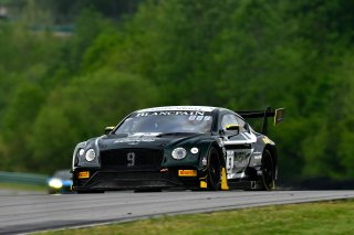 #9 Bentley Continental GT3 of Alvaro Parente and Andy Soucek 

VIRginia International Raceway, Alton VA | Gavin Baker/SRO

