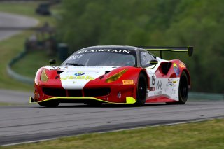 #19 Ferrari 488 GT3 of Christopher Cagnazzi and Brian Kaminskey 

VIRginia International Raceway, Alton VA | Gavin Baker/SRO
