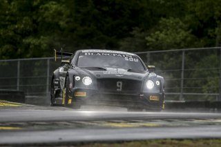 #9 Bentley Continental GT3 of Alvaro Parente and Andy Soucek 

VIRginia International Raceway, Alton VA                         | SRO Motorsports Group