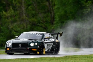 #9 Bentley Continental GT3 of Alvaro Parente and Andy Soucek 

VIRginia International Raceway, Alton VA | Gavin Baker/SRO
