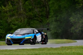 #5 Acura NSX of Ryan Eversley and Till Bechtolsheimer 

VIRginia International Raceway, Alton VA | Gavin Baker/SRO
