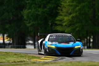 #5 Acura NSX of Ryan Eversley and Till Bechtolsheimer 

VIRginia International Raceway, Alton VA | Gavin Baker/SRO
