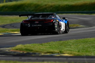 #5 Acura NSX of Ryan Eversley and Till Bechtolsheimer 

VIRginia International Raceway, Alton VA | Gavin Baker/SRO
