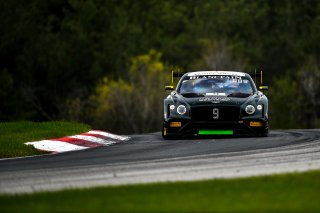 #9 Bentley Continental GT3 of Alvaro Parente and Andy Soucek 

Castrol Victoria Day SpeedFest Weekend, Clarington ON | Gavin Baker/SRO
