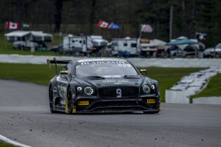 #9 Bentley Continental GT3 of Alvaro Parente and Andy Soucek, Castrol Victoria Day SpeedFest Weekend, Clarington ON
 | Brian Cleary/SRO
