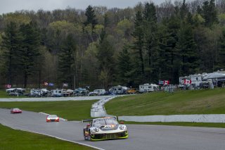 #22 Porsche 911 GT3 R (991) of Michael De Quesada and Daniel Morad, Castrol Victoria Day SpeedFest Weekend, Clarington ON
 | Brian Cleary/SRO