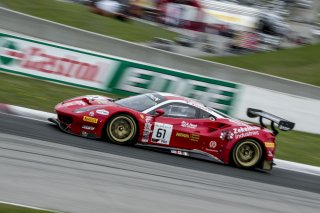 #61 Ferrari 488 GT3 of Miguel Molina and Toni Vilander, Castrol Victoria Day SpeedFest Weekend, Clarington ON
 | Brian Cleary/SRO